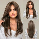 Peruca Lace Frontal Média Repicada Natural