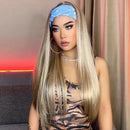 Peruca Lace Longa Lisa com Faixa