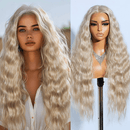 Peruca Lace Longa Ondulada Natural Feminina