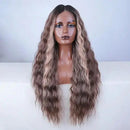 Peruca Lace Longa Ondulada Natural Feminina