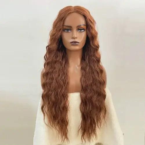 Peruca Lace Longa Ondulada Natural Feminina