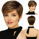 Peruca Feminina Curta Ondulada Lace Premium Cabelo Natural