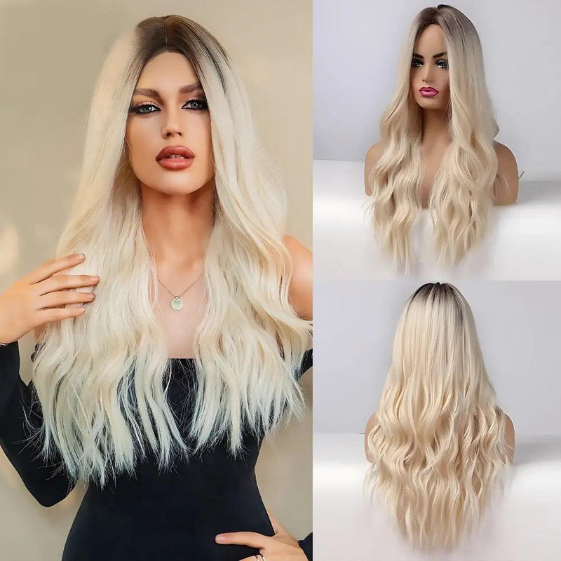 Peruca Lace Longa Feminina Natural Ondulada Fio Premium