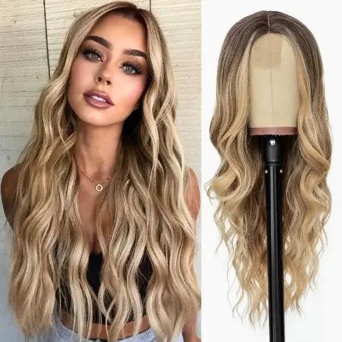 Peruca Cabelo Natural Longo em V