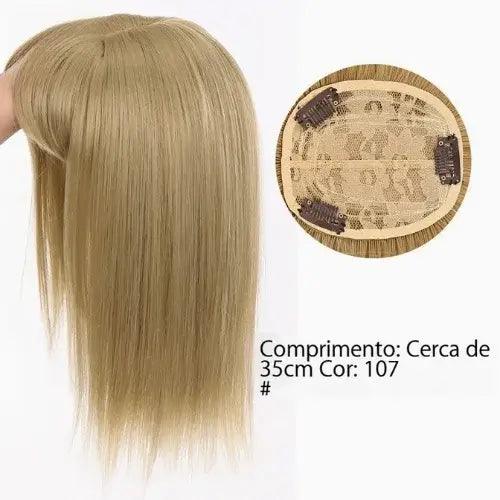 Topo de Cabelo Liso com Franja