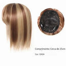 Topo de Cabelo Liso com Franja