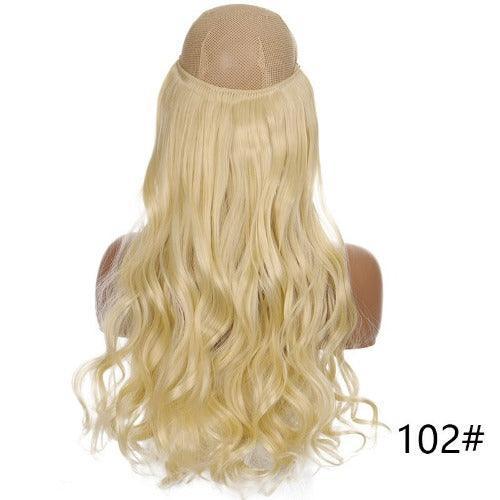 Extensão de Cabelo Natural com Fio Invisível