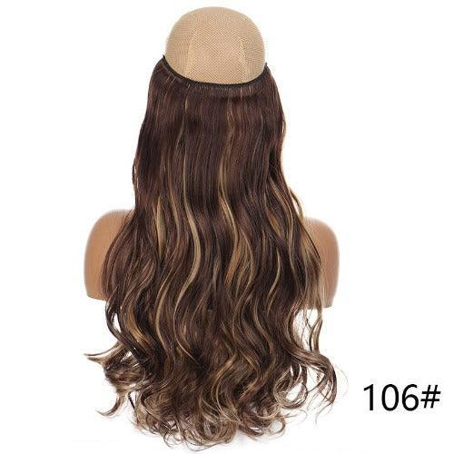 Extensão de Cabelo Natural com Fio Invisível