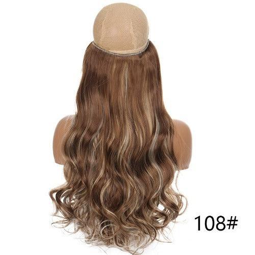 Extensão de Cabelo Natural com Fio Invisível