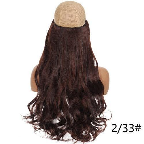 Extensão de Cabelo Natural com Fio Invisível