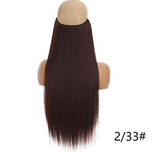 Extensão de Cabelo Natural com Fio Invisível