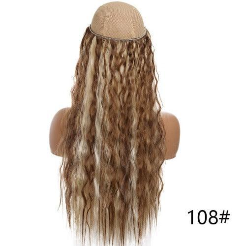 Extensão de Cabelo Natural com Fio Invisível