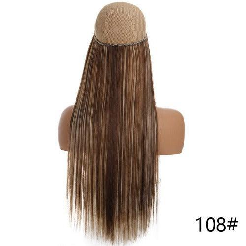 Extensão de Cabelo Natural com Fio Invisível