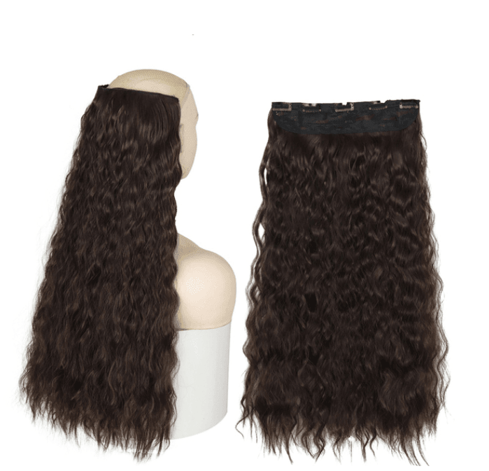 Aplique Tic Tac Cabelo Natural