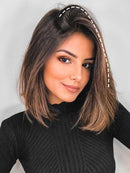 Aplique Topo de Cabelo Mecha Lateral