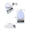 Balança de Cozinha Digital de 10kg com Tara