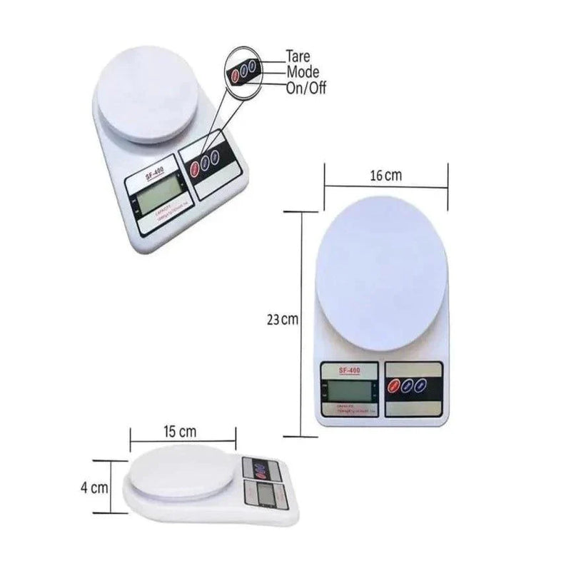 Balança de Cozinha Digital de 10kg com Tara