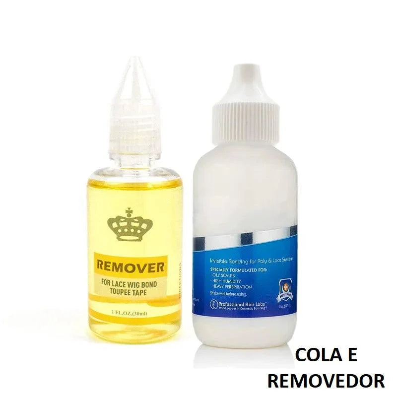 Cola para Lace e Removedor Profissional À Prova D'Água Longa Duração