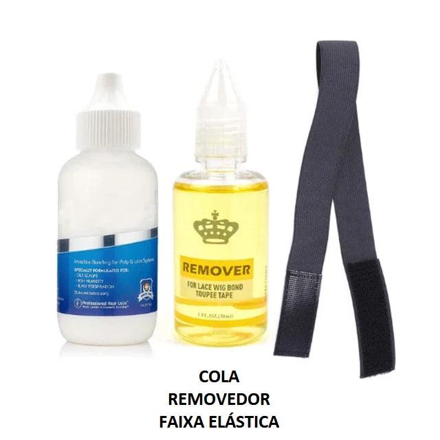 Cola para Lace e Removedor Profissional À Prova D'Água Longa Duração