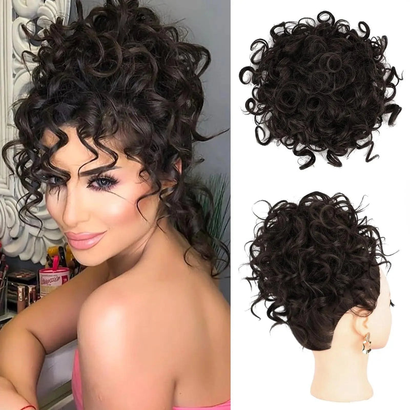 Aplique Coque de Cabelo Cacheado