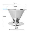 Filtro De Café Reutilizável Em Inox | Coador