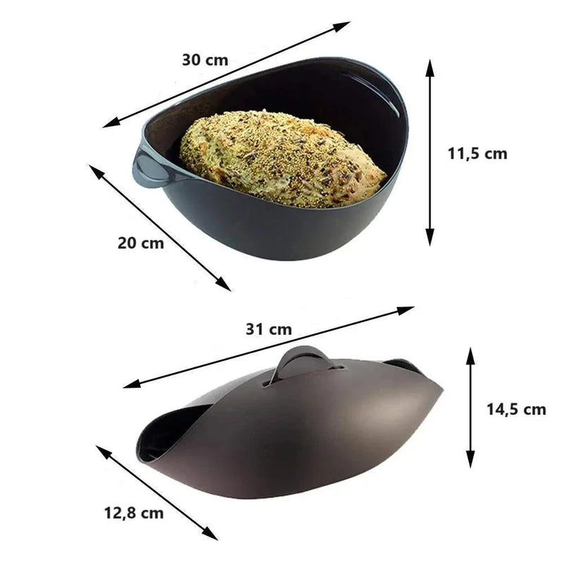 Forma de Silicone Multiuso para Assar e Cozinhar