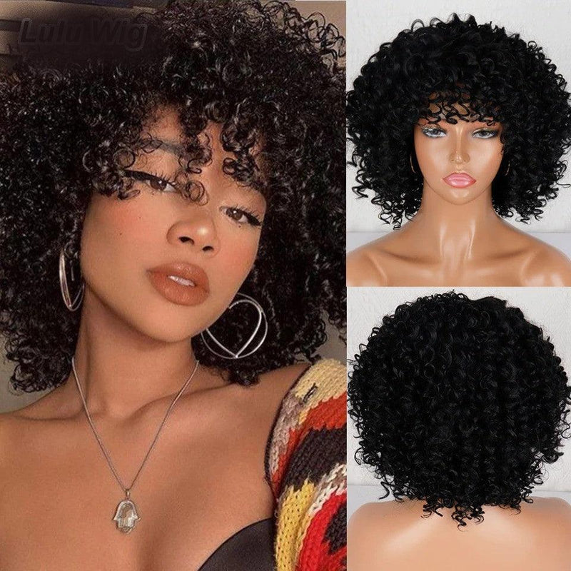 Lace Cabelo Cacheado Curto
