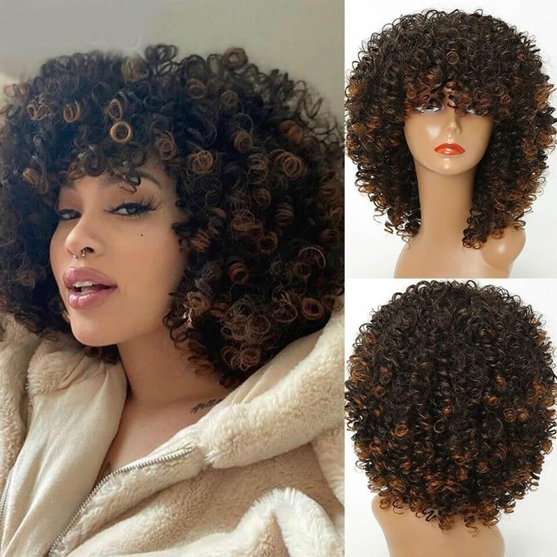 Lace Cabelo Cacheado Curto