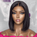 Lace Front 100% Cabelo Humano Curto Liso