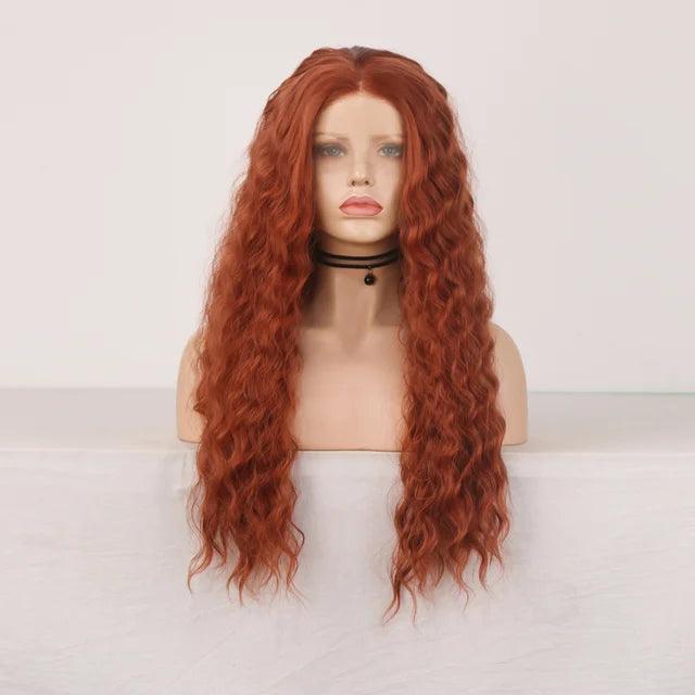 Lace Front Peruca Cacheada De Lado