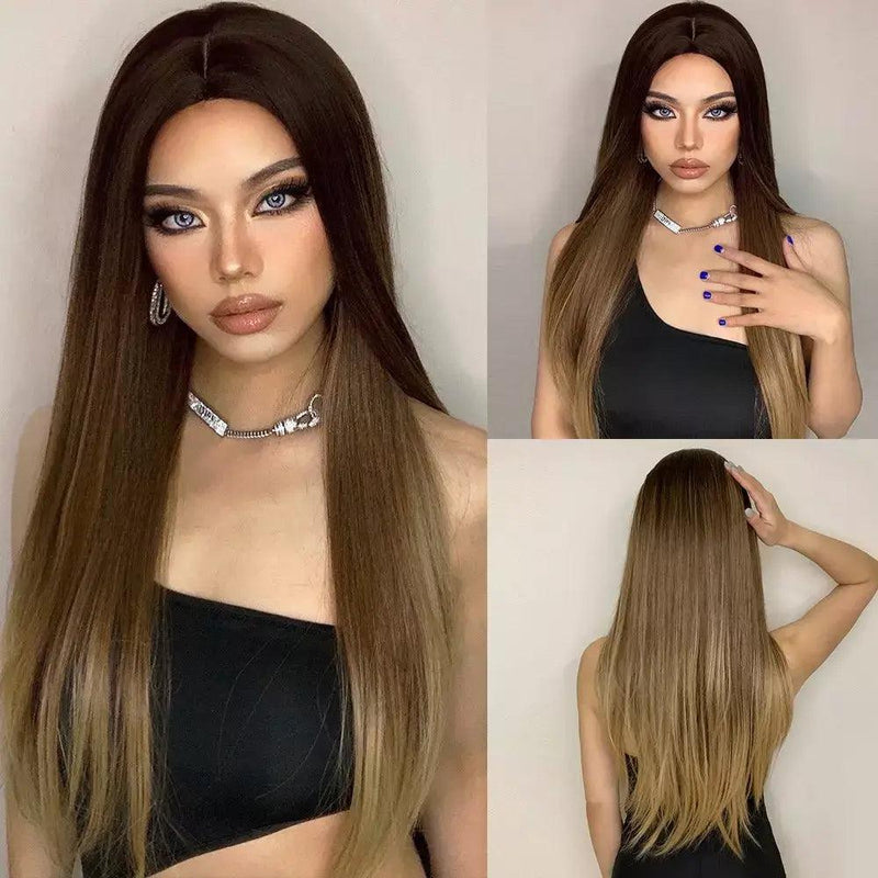 Lace Cabelo Longo Lisa Natural
