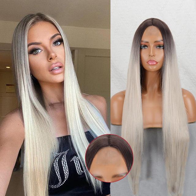 Lace Cabelo Longo Lisa Natural