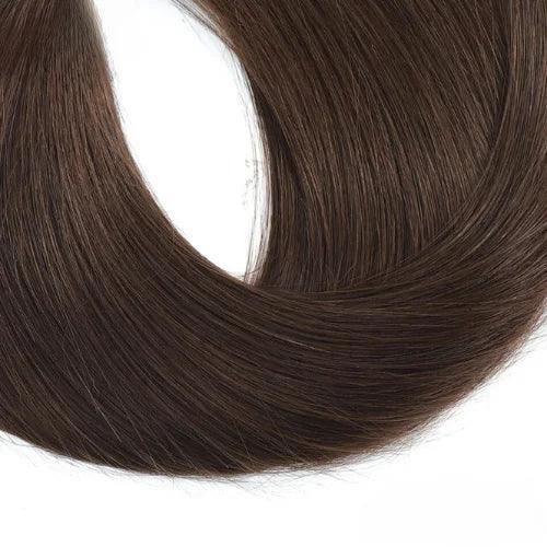Lace Topo da Cabelo 100% Humano Liso com Franja Curto