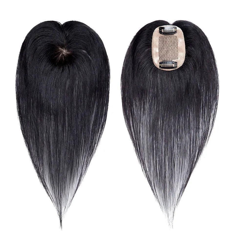 Lace Topo de Cabelo Invisível 100% Humano Liso