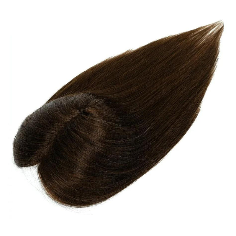 Lace Topo de Cabelo Invisível 100% Humano Liso