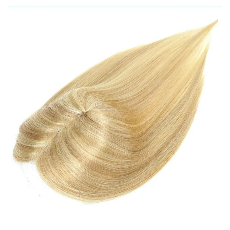 Lace Topo de Cabelo Invisível 100% Humano Liso