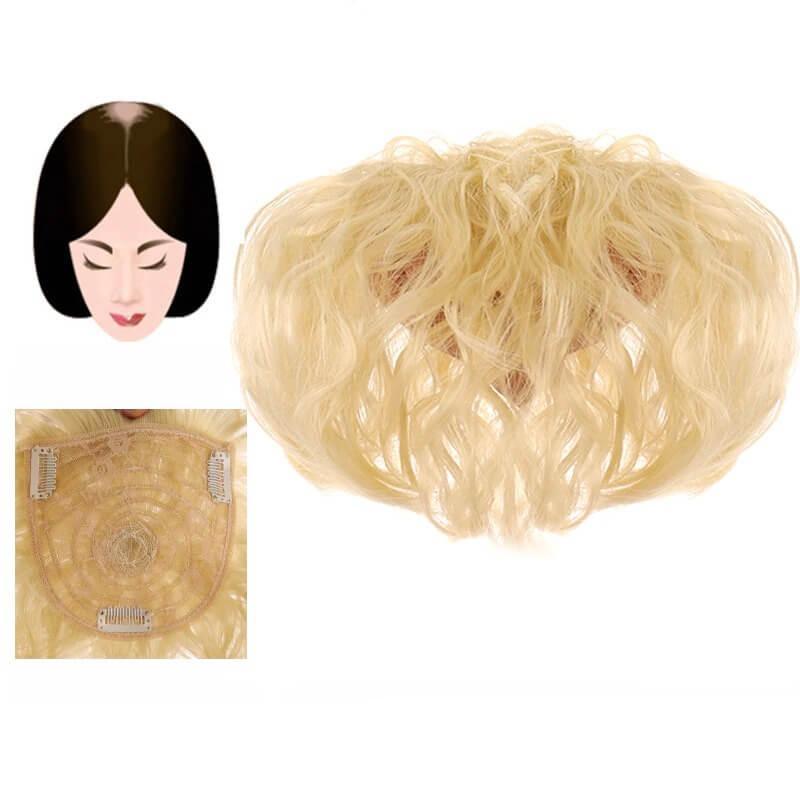 Topo de Cabelo Feminino Cacheado Aplique Natural