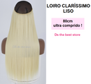 Magical Hair Extensor 80cm Liso e Ondulado