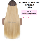 Magical Hair Extensor 80cm Liso e Ondulado