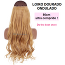 Magical Hair Extensor 80cm Liso e Ondulado