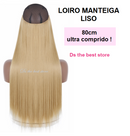 Magical Hair Extensor 80cm Liso e Ondulado