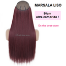 Magical Hair Extensor 80cm Liso e Ondulado