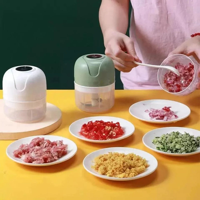 Mini Processador de Alimentos Elétrico 250ml