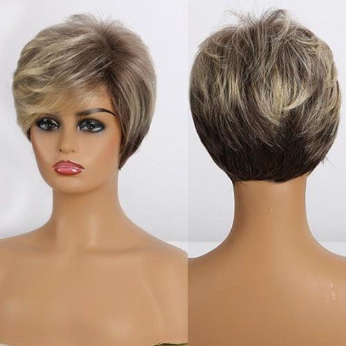Peruca Feminina Curta Lisa Front Lace Premium Efeito Natural