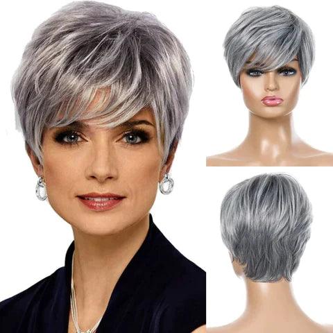 Peruca Feminina Curta Lisa Front Lace Premium Efeito Natural