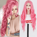 Peruca Lace Longa Ondulada Feminina Cabelo Natural