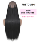 Magical Hair Extensor 80cm Liso e Ondulado