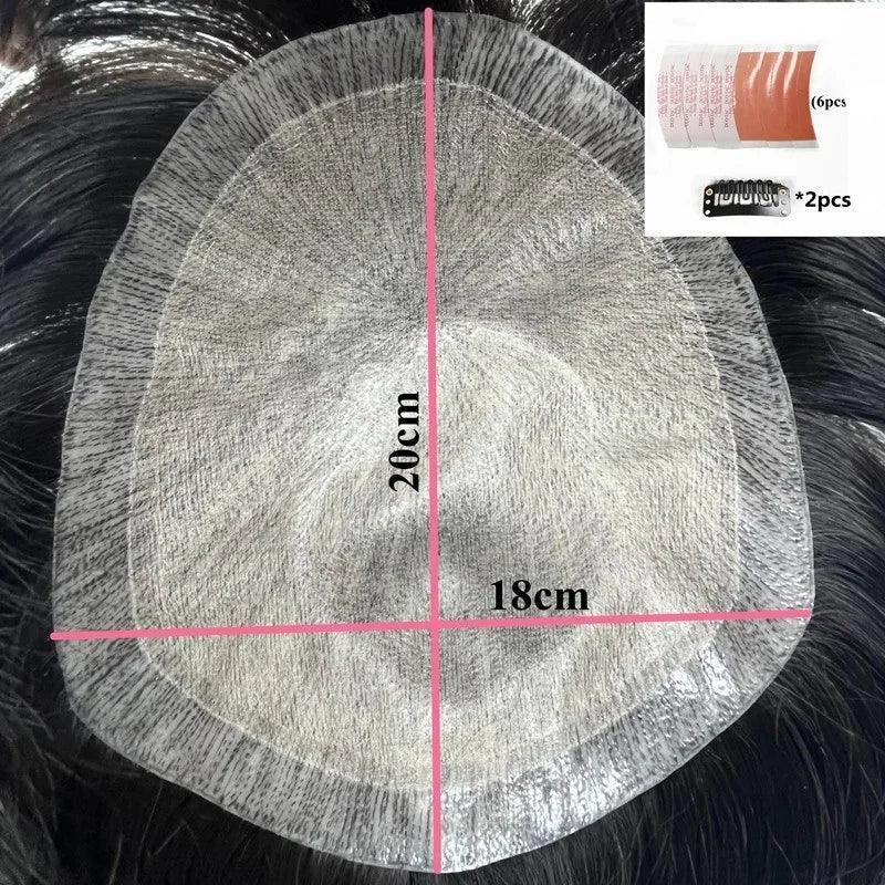 Prótese Capilar Masculina Curto Liso