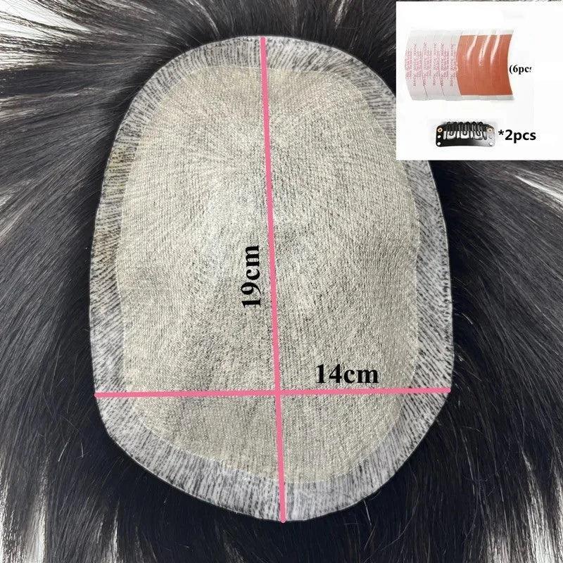 Prótese Capilar Masculina Curto Liso