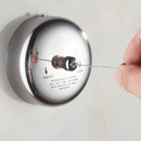 Varal de Roupa Retrátil de Parede em Inox